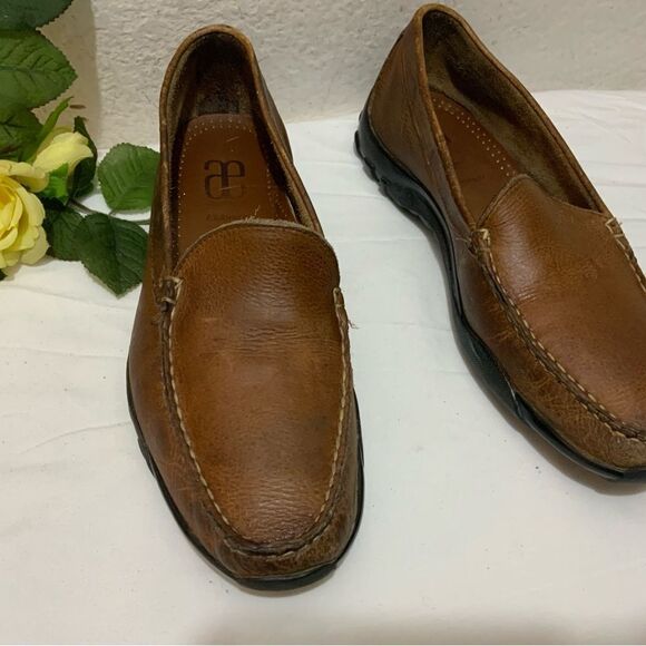 Allen Edmonds Eldorado Driving Loafers Moccasins Shoes Bison Leather Men’s 8.5 D main image 10